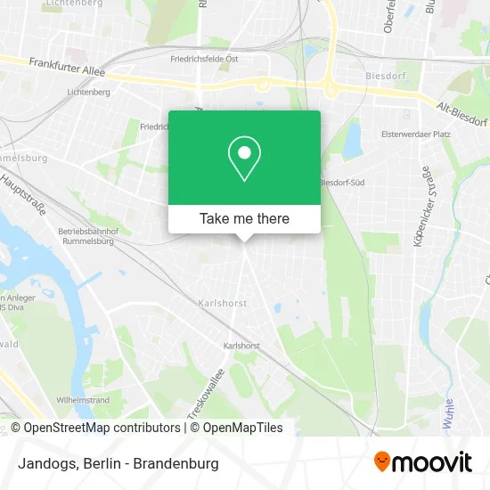 Jandogs map