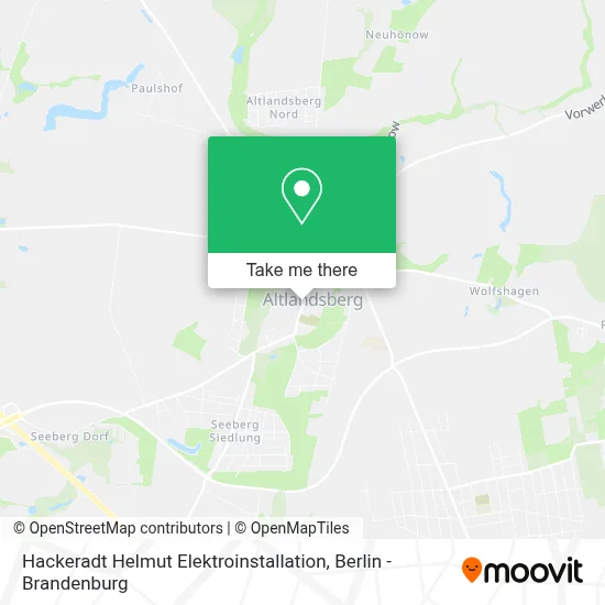 Hackeradt Helmut Elektroinstallation map