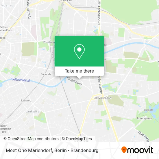 Meet One Mariendorf map