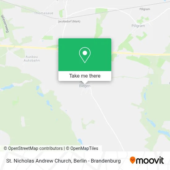 St. Nicholas Andrew Church map