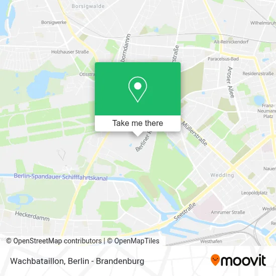 Wachbataillon map