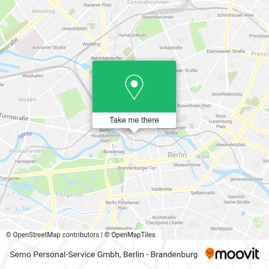 Semo Personal-Service Gmbh map