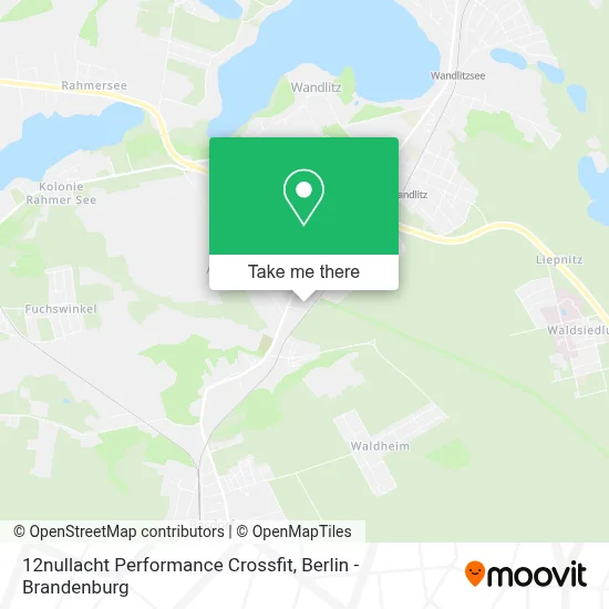 12nullacht Performance Crossfit map