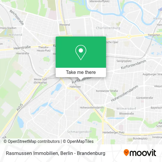 Rasmussen Immobilien map