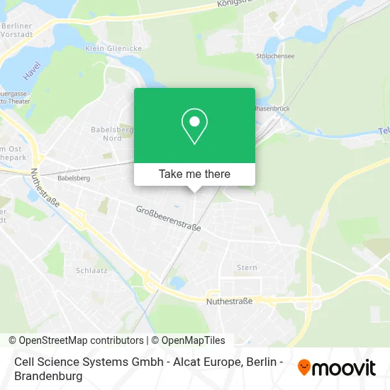 Cell Science Systems Gmbh - Alcat Europe map