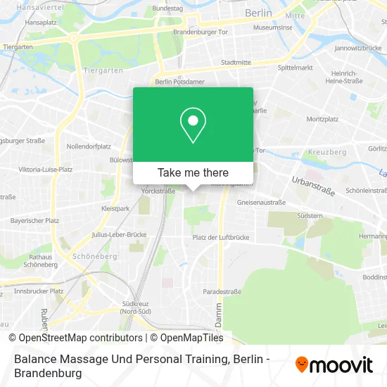 Balance Massage Und Personal Training map