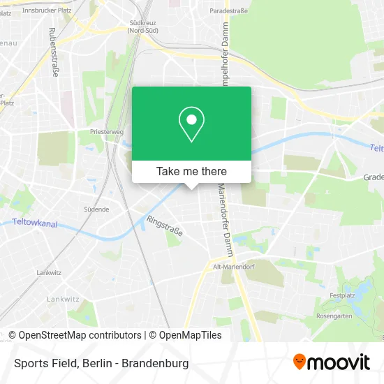 Sportplatz map