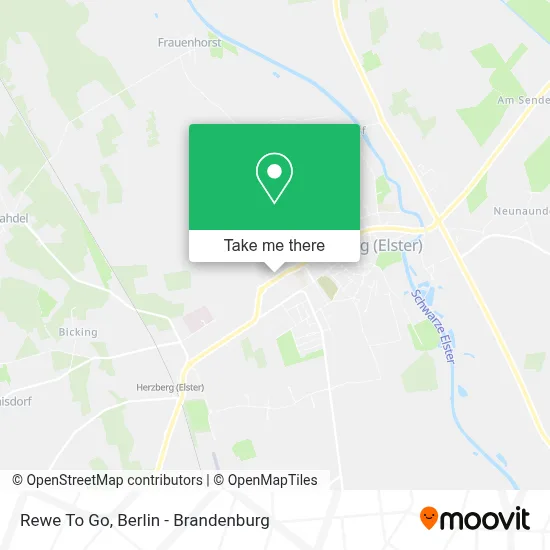 Rewe To Go map
