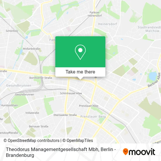 Theodorus Managementgesellschaft Mbh map