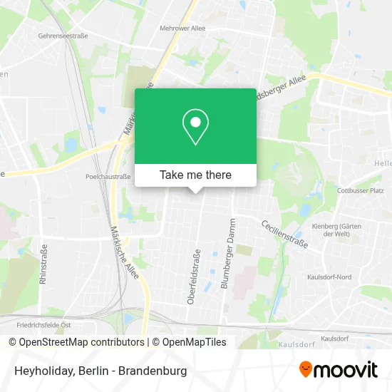 Heyholiday map