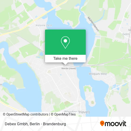 Debex Gmbh map