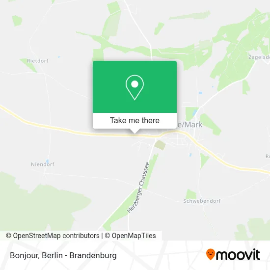 Bonjour map