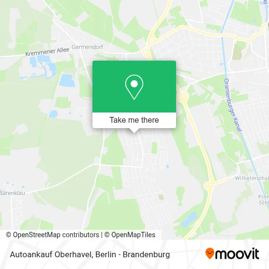 Autoankauf Oberhavel map