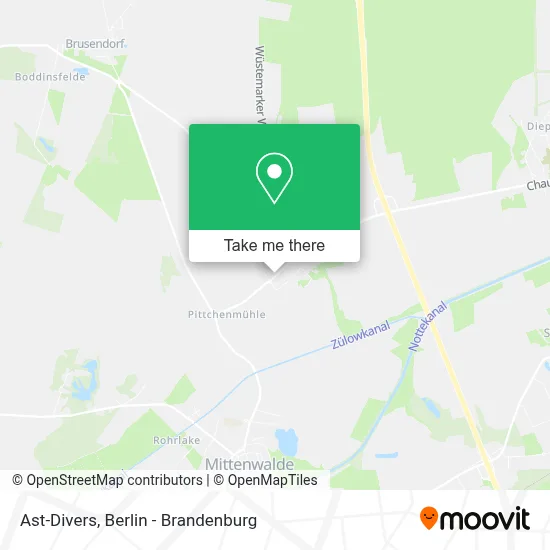 Ast-Divers map