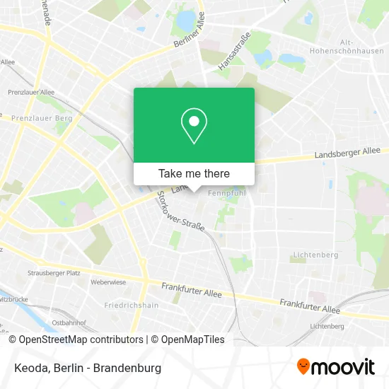 Keoda map