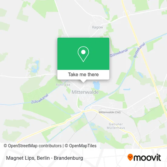 Magnet Lips map