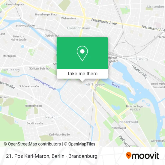 21. Pos Karl-Maron map