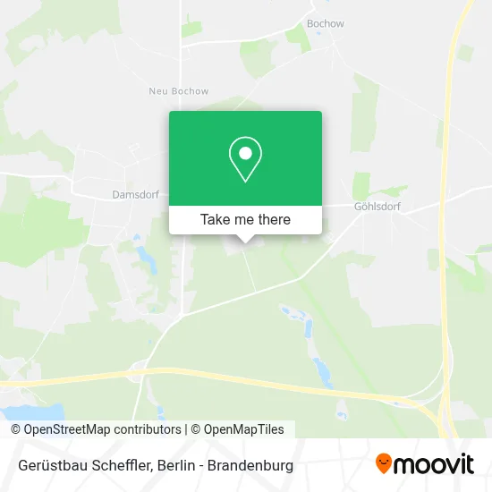 Gerüstbau Scheffler map