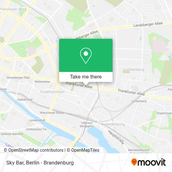 Sky Bar map