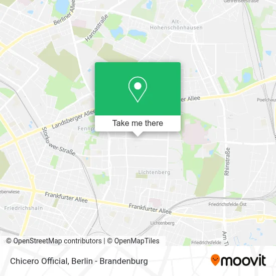Chicero Official map