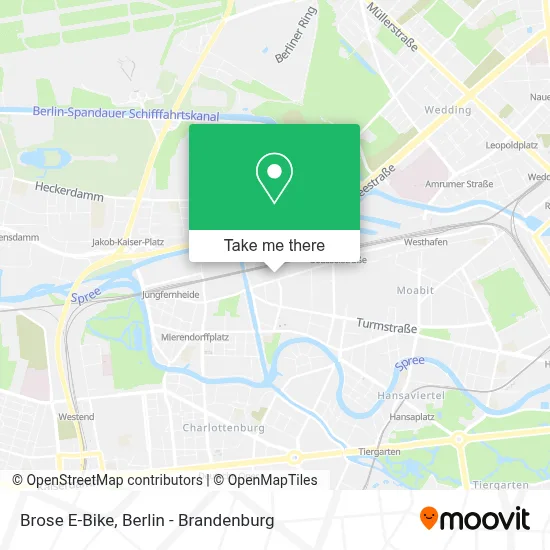 Brose E-Bike map