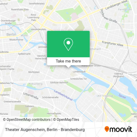 Theater Augenschein map