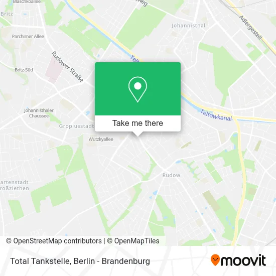 Total Tankstelle map