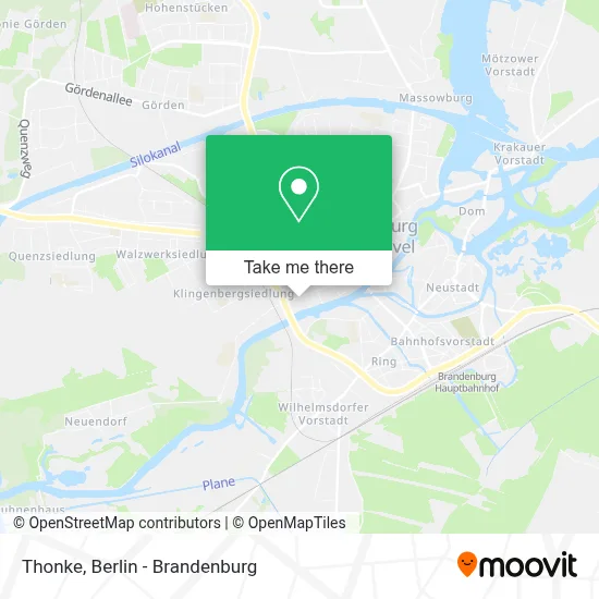 Thonke map