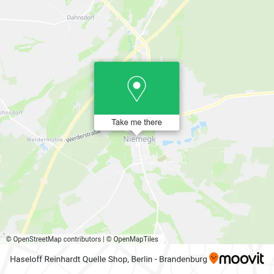 Haseloff Reinhardt Quelle Shop map