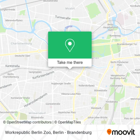 Workrepublic Berlin Zoo map