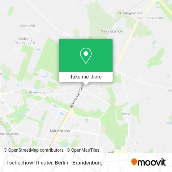 Tschechow-Theater map