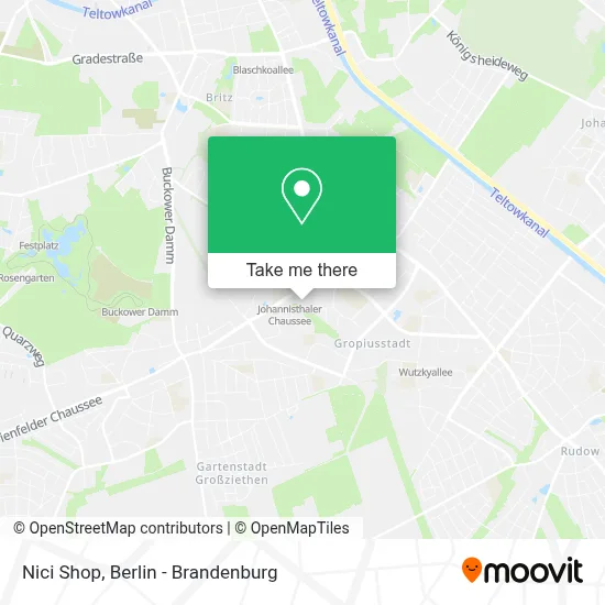 Nici Shop map