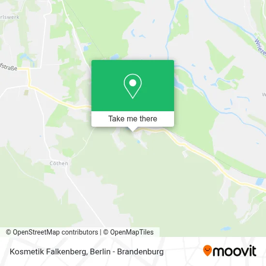 Kosmetik Falkenberg map