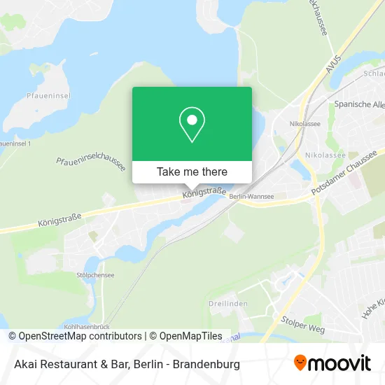 Akai Restaurant & Bar map