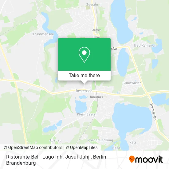 Ristorante Bel - Lago Inh. Jusuf Jahji map