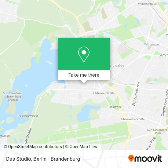 Das Studio map