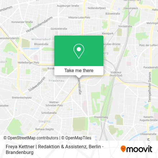 Freya Kettner | Redaktion & Assistenz map
