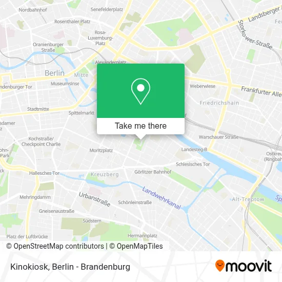 Kinokiosk map