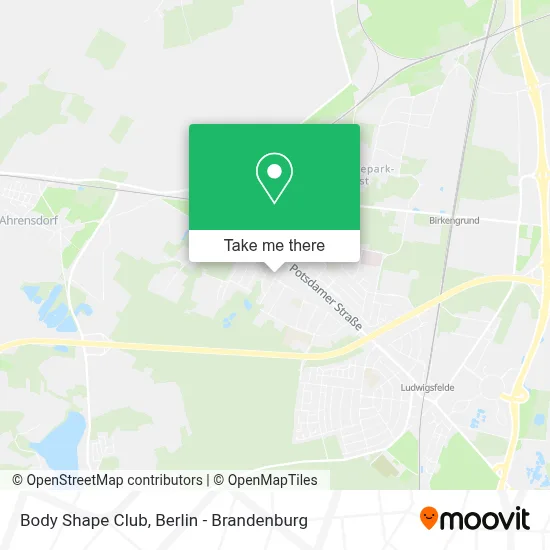 Body Shape Club map