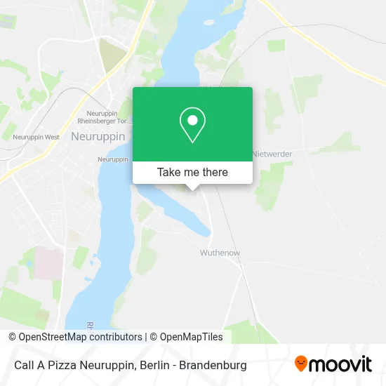 Call A Pizza Neuruppin map
