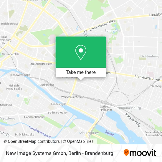 New Image Systems Gmbh map