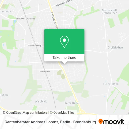 Rentenberater Andreas Lorenz map