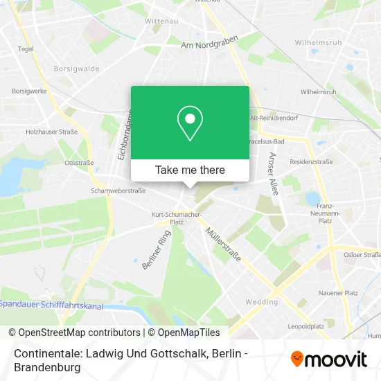 Continentale: Ladwig Und Gottschalk map