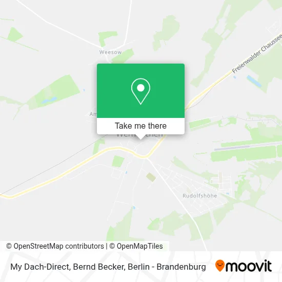My Dach-Direct, Bernd Becker map