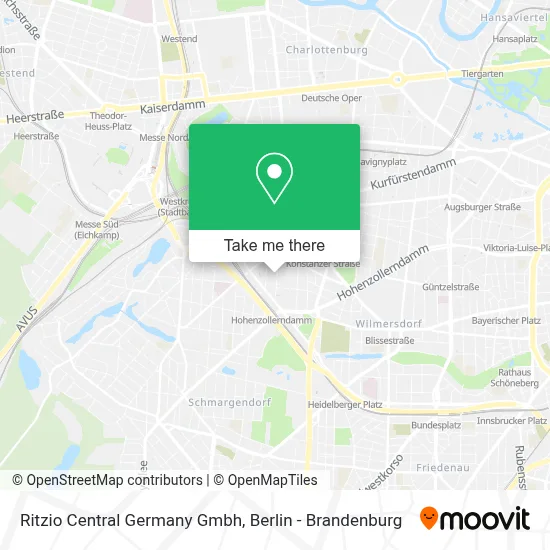 Ritzio Central Germany Gmbh map