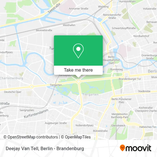 Deejay Van Tell map