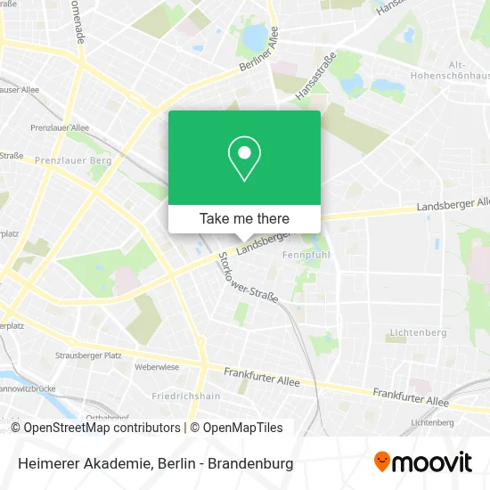 Heimerer Akademie map