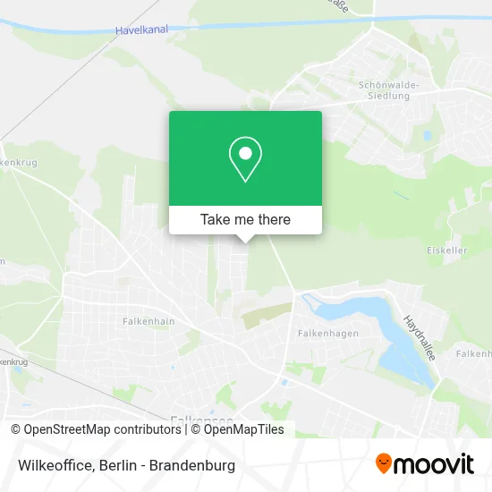 Wilkeoffice map