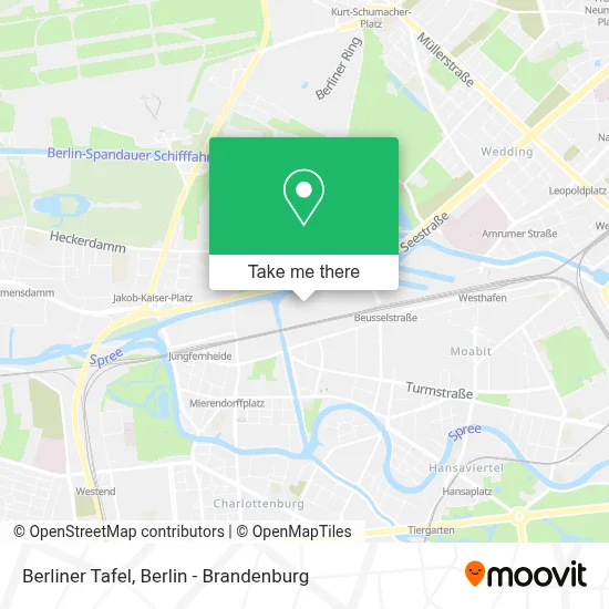 Berliner Tafel map
