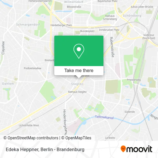 Edeka Heppner map